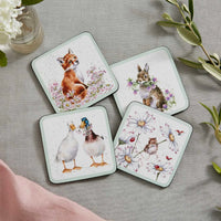 Wildflowers Coasters - Set of 4