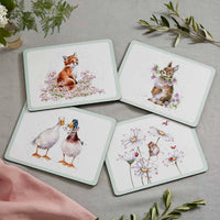 Wildflowers Placemats - Set of 4
