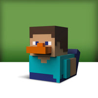 Minecraft Official Steve Mini TUBBZ Cosplaying Rubber Duck Collectable
