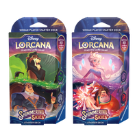 Disney Lorcana Trading Card Game - Starter Deck  - Shimmering Skies