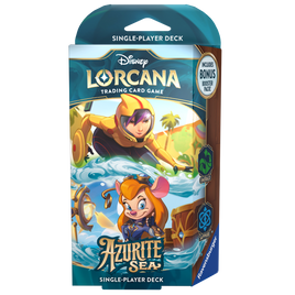 Disney Lorcana Trading Card Game - Starter Deck  - Big Hero and Gadget Azurite Sea