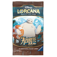 Disney Lorcana Trading Card Game - Booster Pack  - Azurite Sea