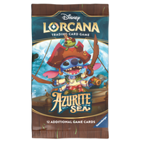 Disney Lorcana Trading Card Game - Booster Pack  - Azurite Sea