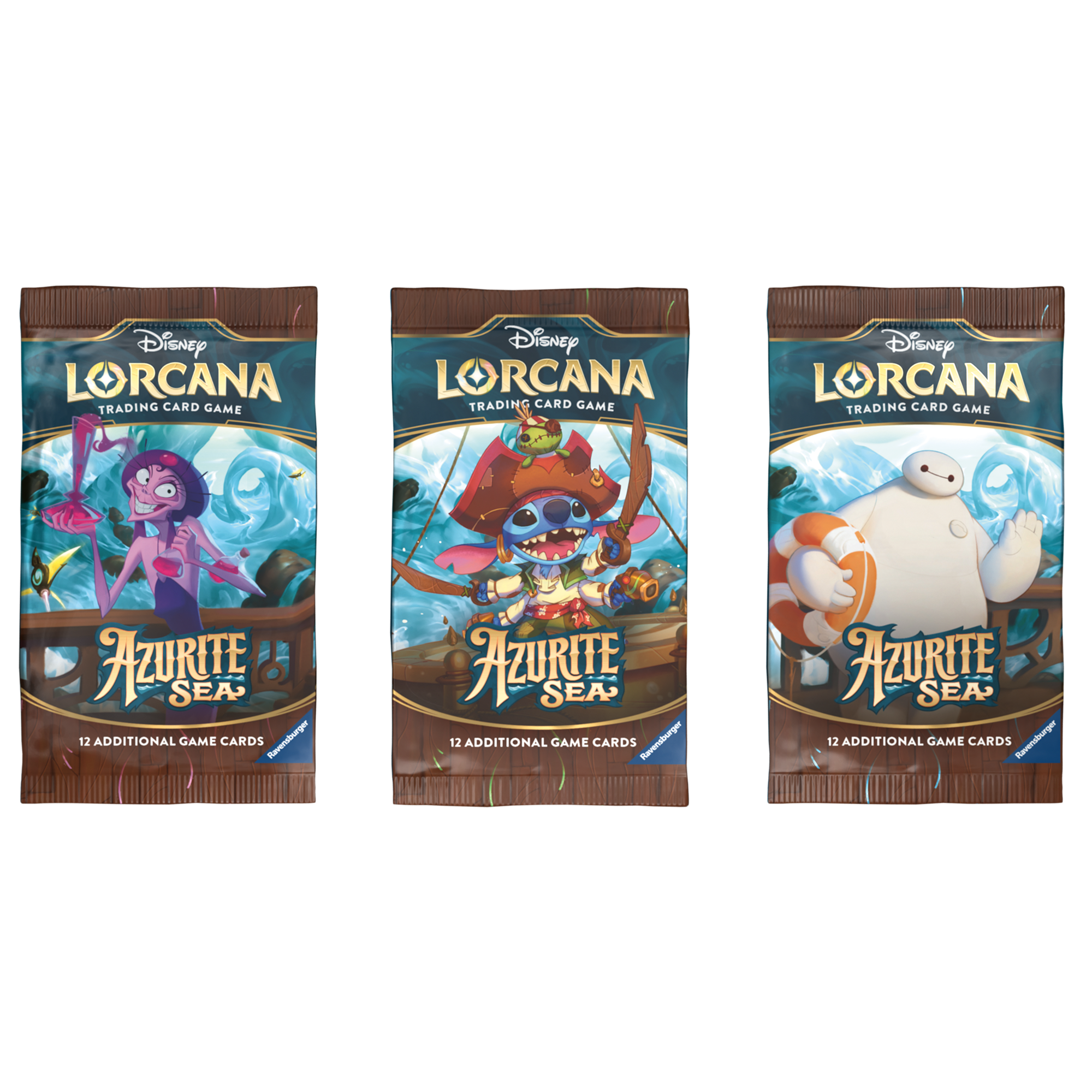 Disney Lorcana Trading Card Game - Booster Pack - Azurite Sea| Shop4Ducks Disney Lorcana Trading Card Game - Booster Pack - Azurite Sea| Shop4Ducks