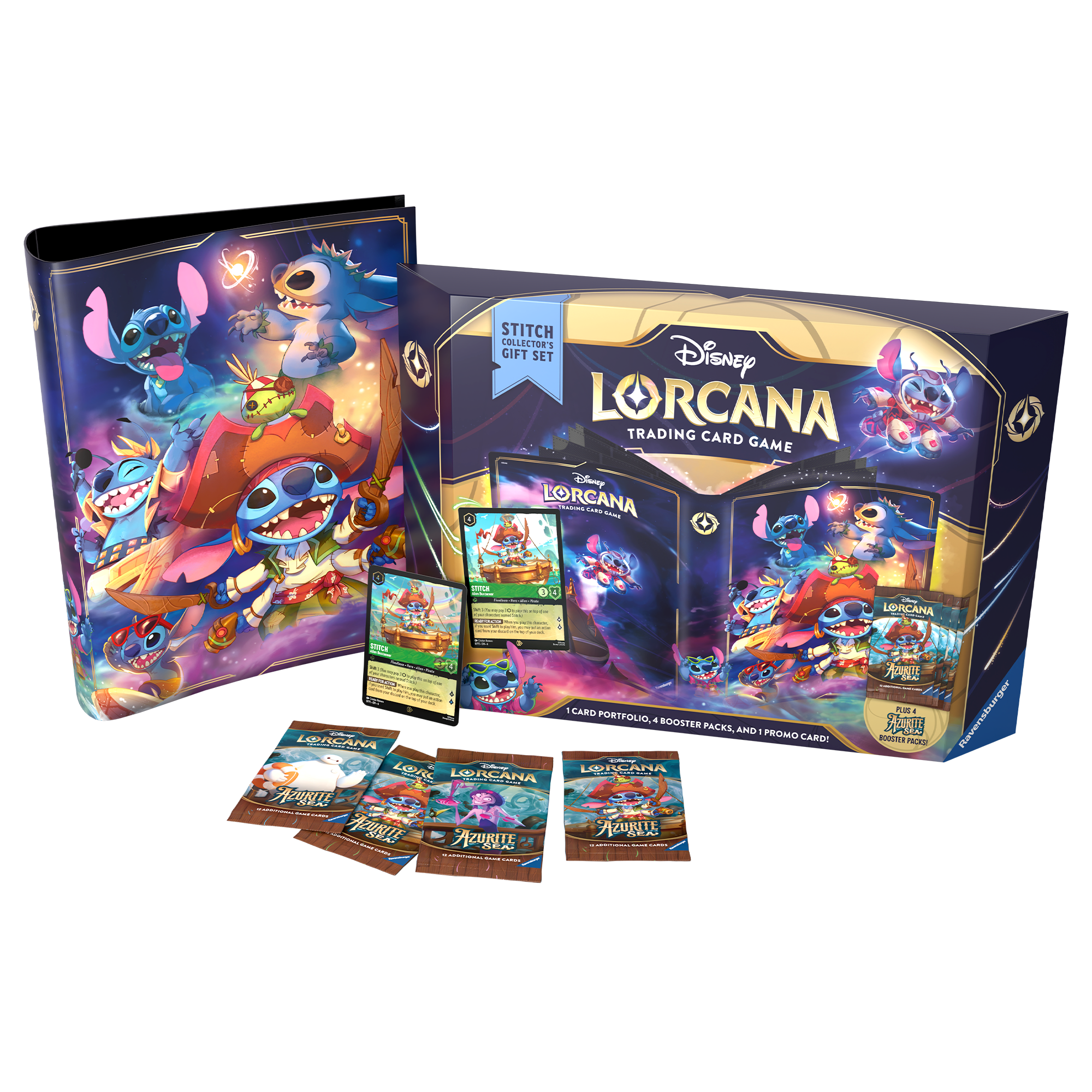 Disney Lorcana Card - Stitch Collector's Gift Set - Azurite Sea