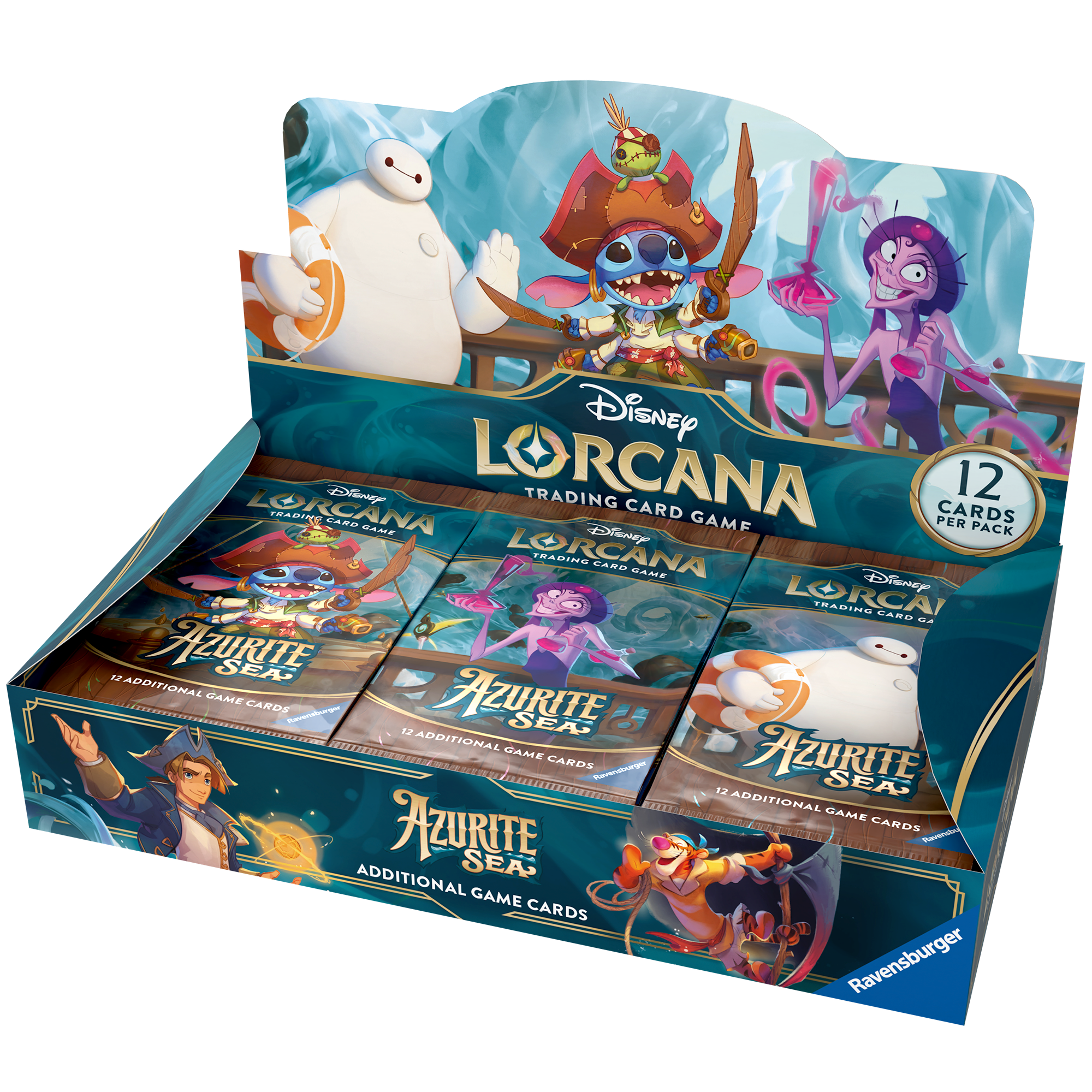 Disney Lorcana Trading Card Game - Booster Pack Display (24pcs