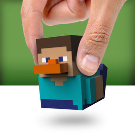 Minecraft Official Steve Mini TUBBZ Cosplaying Rubber Duck Collectable