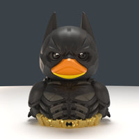 Close up view of DC Comics The Dark Knight Batman TUBBZ (Mini Edition)