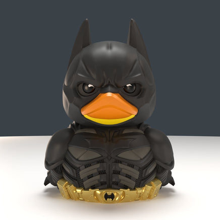 Close up view of DC Comics The Dark Knight Batman TUBBZ (Mini Edition)