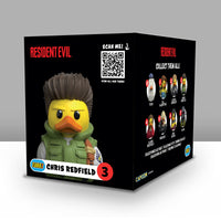 Resident Evil Chris Redfield TUBBZ Cosplaying Collectible Duck - Boxed Edition