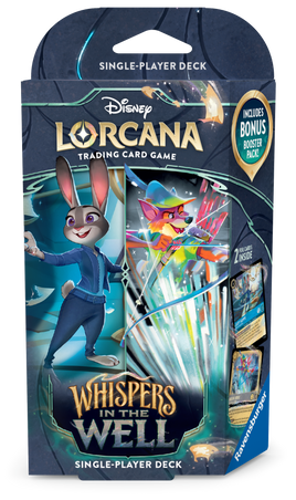 Disney Lorcana Trading Card Game - Starter Deck Judy Hopps & Robin Hood - Set 10 - Whispers in the Well Set B