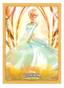 Disney Lorcana Trading Card Game - Card Sleeve Pack Cinderella  - Archazia's Island