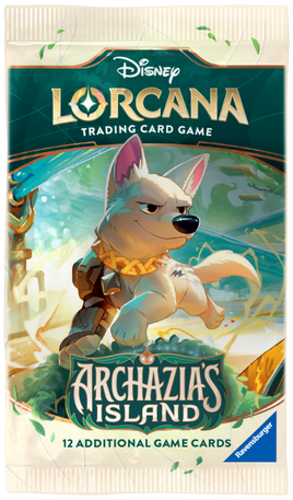 Disney Lorcana Trading Card Game - Booster Pack - Archazia's Island