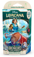 Disney Lorcana Trading Card Game - Starter Deck - Archazia's Island - Belle and Beast