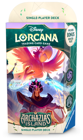 Disney Lorcana Trading Card Game - Starter Deck - Archazia's Island - Jafar and Iago