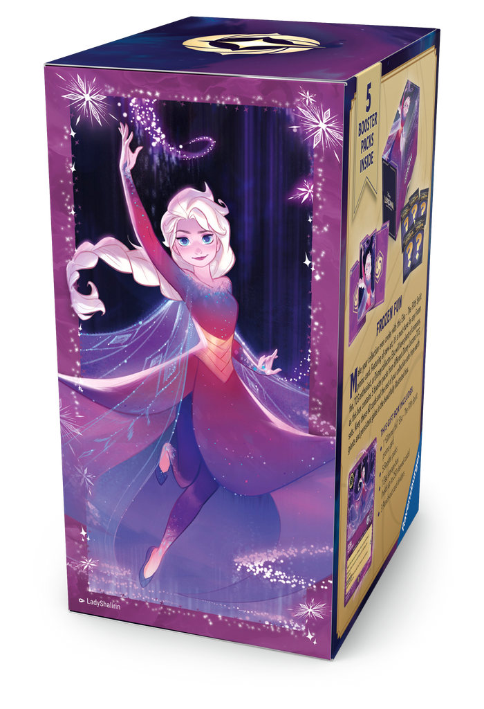 lorcana trading card game gift box Disney Lorcana Trading Card Game - Card - Elsa Gift Box - Set 9