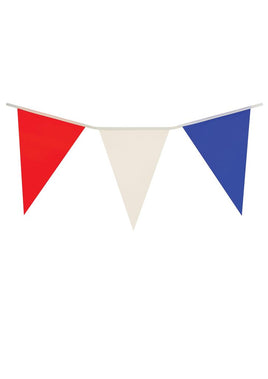 Red White and Blue Bunting 7M / 25 Flags