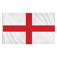 England Rayon Flag with Grommets 5ft x 3ft