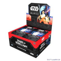 Star Wars: Unlimited Spark of Rebellion Booster Display