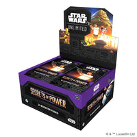 Star Wars: Unlimited - Secrets of Power Booster Display Set 6 , Box of 24 Boosters