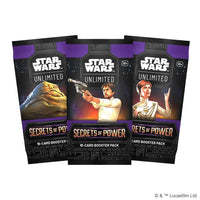 Star Wars: Unlimited - Secrets of Power Booster Display Set 6 , Box of 24 Boosters