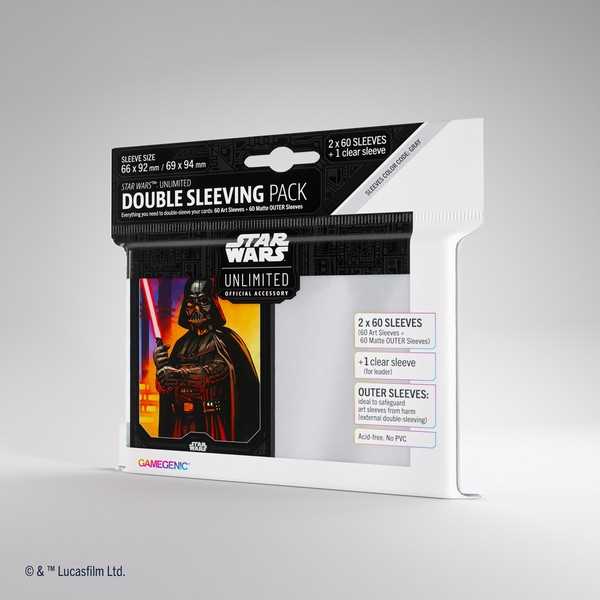 UNIT Gamegenic Star Wars: Unlimited Double Sleeving Pack - Darth Vader