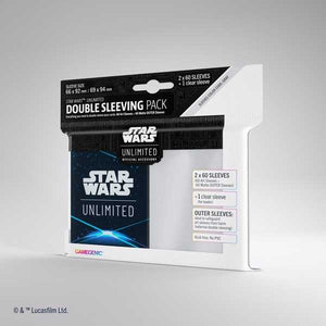 UNIT Gamegenic Star Wars: Unlimited Double Sleeving Pack - Space Blue