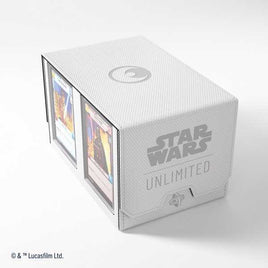 Gamegenic Star Wars: Unlimited Double Deck Pod - White/Black