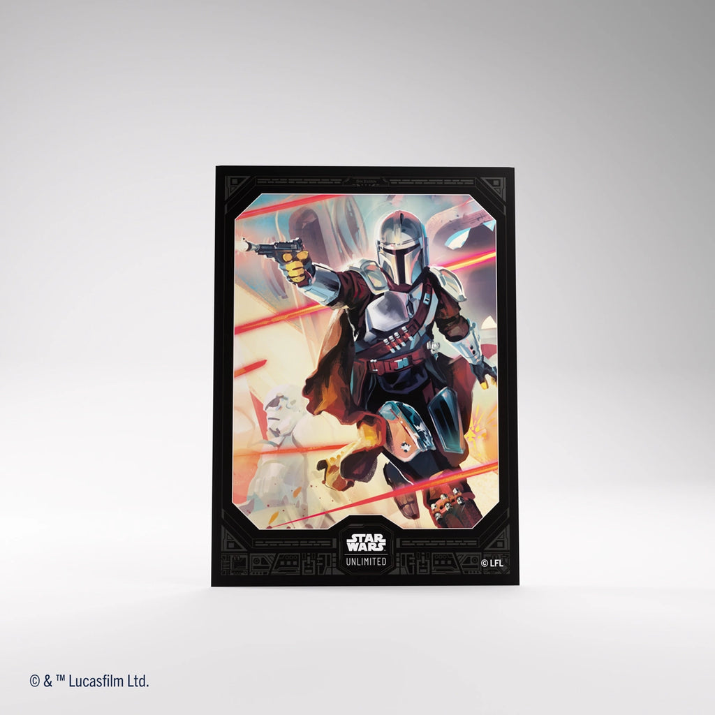 mandalorian card sleeves Gamegenic Star Wars: Unlimited Art Sleeves