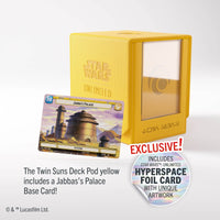 Gamegenic Star Wars: Unlimited Twin Suns Deck Pod - Yellow