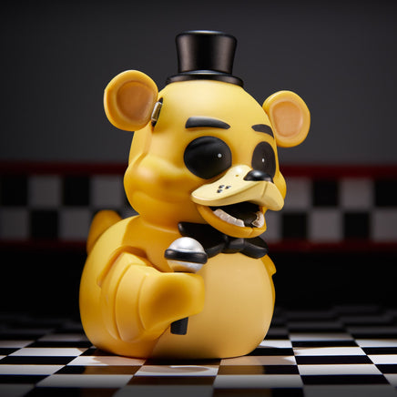 Right side view of Five Nights at Freddy's: Golden Freddy TUBBZ (Collector's Edition)
