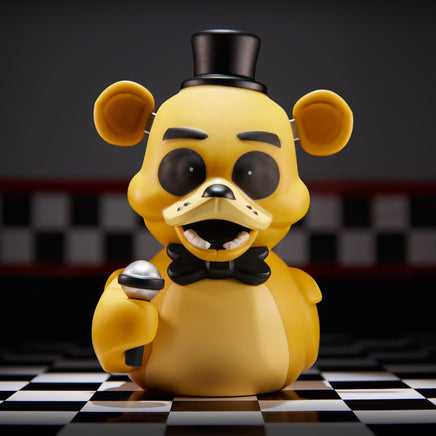 Front side view of Five Nights at Freddy's: Golden Freddy TUBBZ (Collector's Edition)