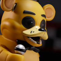 Close up side face view of Five Nights at Freddy's: Golden Freddy TUBBZ (Collector's Edition)