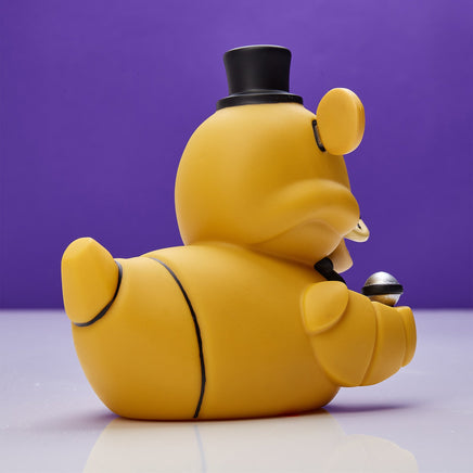 Back side view of Five Nights at Freddy's: Golden Freddy TUBBZ (Collector's Edition)
