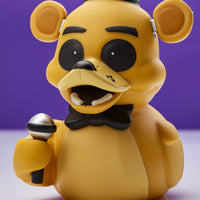 Close up  view of Five Nights at Freddy's: Golden Freddy TUBBZ (Collector's Edition)