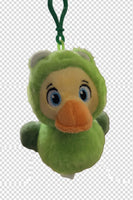 Quack Pack 13cm Plush Duck Bag Clip - Frog