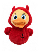 Quack Pack 22cm Plush Duck - Halloween - Devil Duck