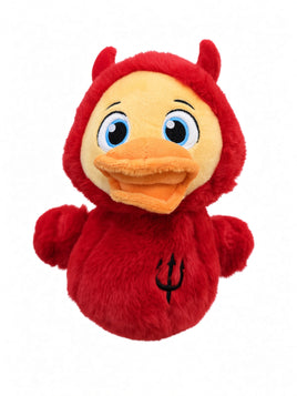 Quack Pack 22cm Plush Duck - Halloween - Devil Duck