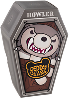 Howler Deddy Bear in Coffin