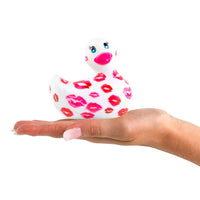 I Rub My Duckie 2.0 - Vibrating Massage Duck - Romance - White and Pink