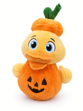 Quack Pack 22cm Plush Duck - Halloween - Pumpkin Duck