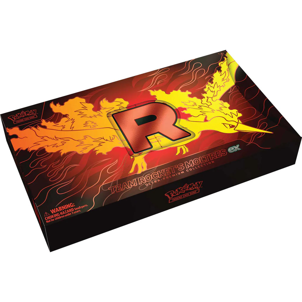 Pokemon TCG: Team Rocket's Moltres ex Ultra-Premium Collection (Retail Exclusive)