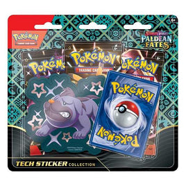 Pokemon TCG: Scarlet & Violet 4.5 - Paldean Fates Tech Sticker Box -Fidough/Greavard/Maschiff