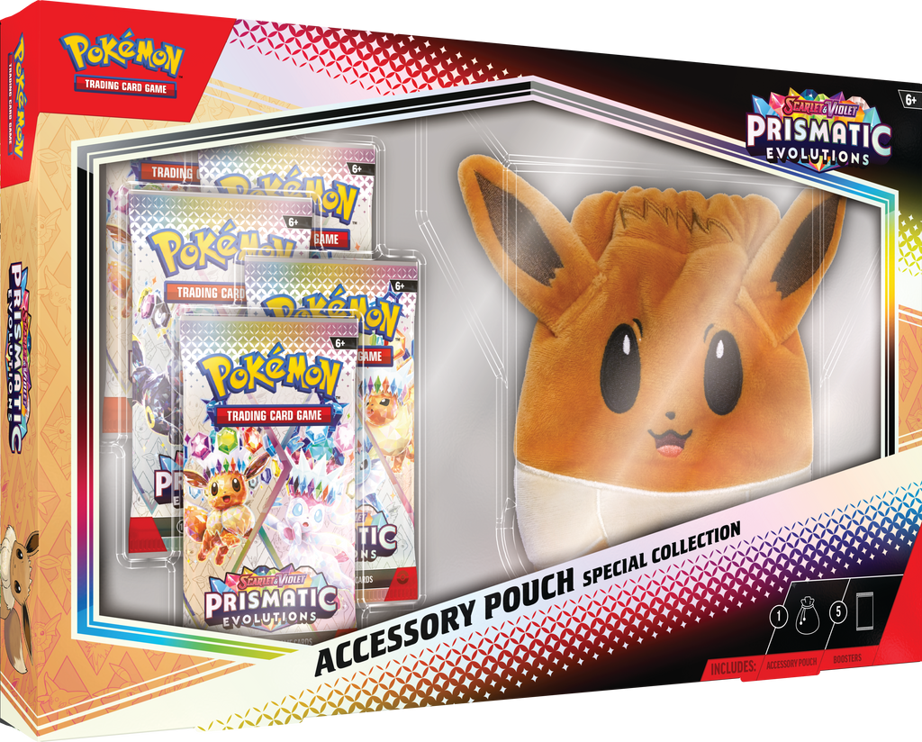 Pokemon TCG: Scarlet & Violet 8.5 – Prismatic Evolution - Accessory Pouch Special Collection