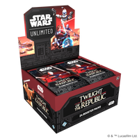 Star Wars: Unlimited Twilight of the Republic Booster Display