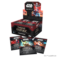 Star Wars: Unlimited Twilight of the Republic Booster Display