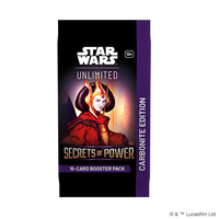 Star Wars: Unlimited - Secrets of Power Carbonite Booster Display (Box of 12 Boosters)