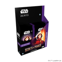 Star Wars: Unlimited - Secrets of Power Carbonite Booster Display (Box of 12 Boosters)