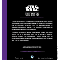 Star Wars: Unlimited - Secrets of Power Carbonite Booster Display (Box of 12 Boosters)