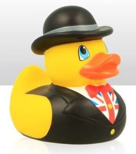 English Gentleman Rubber Duck